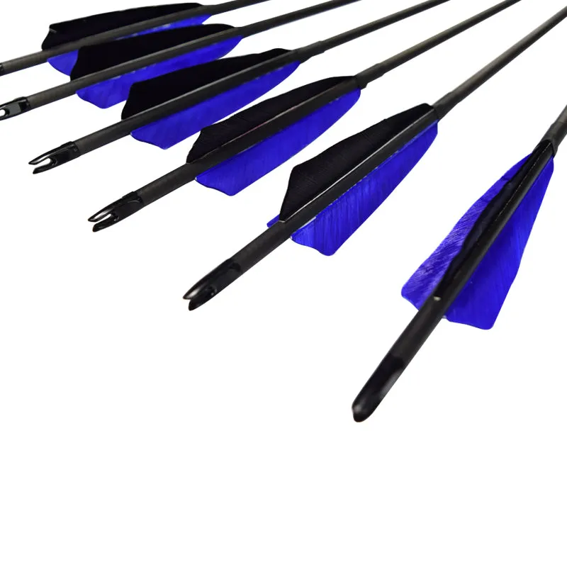 22-36inch I.D. 6.2 SP500 Carbon Arrow Turkey Feather