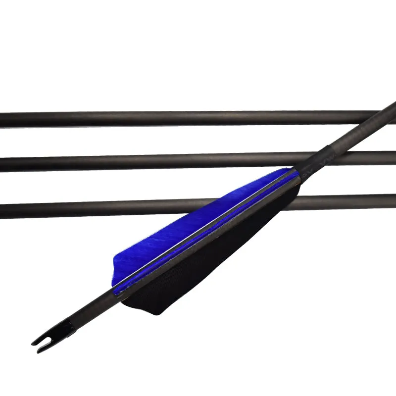 22-36inch I.D. 6.2 SP500 Carbon Arrow Turkey Feather