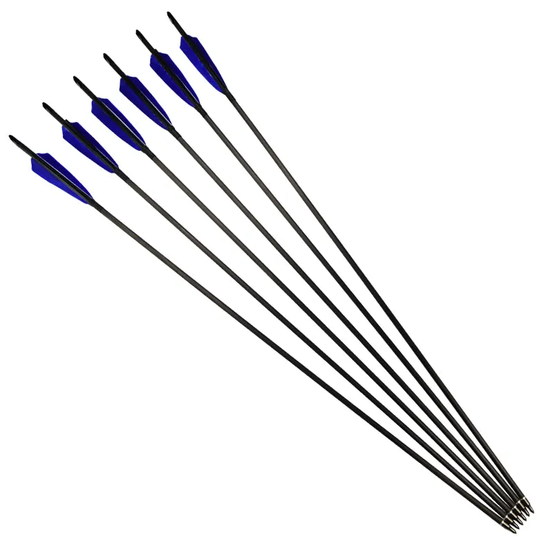 22-36inch I.D. 6.2 SP500 Carbon Arrow Turkey Feather