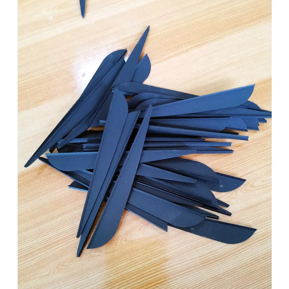 🎯4inch 100pcs Archery Arrow Feather Vanes