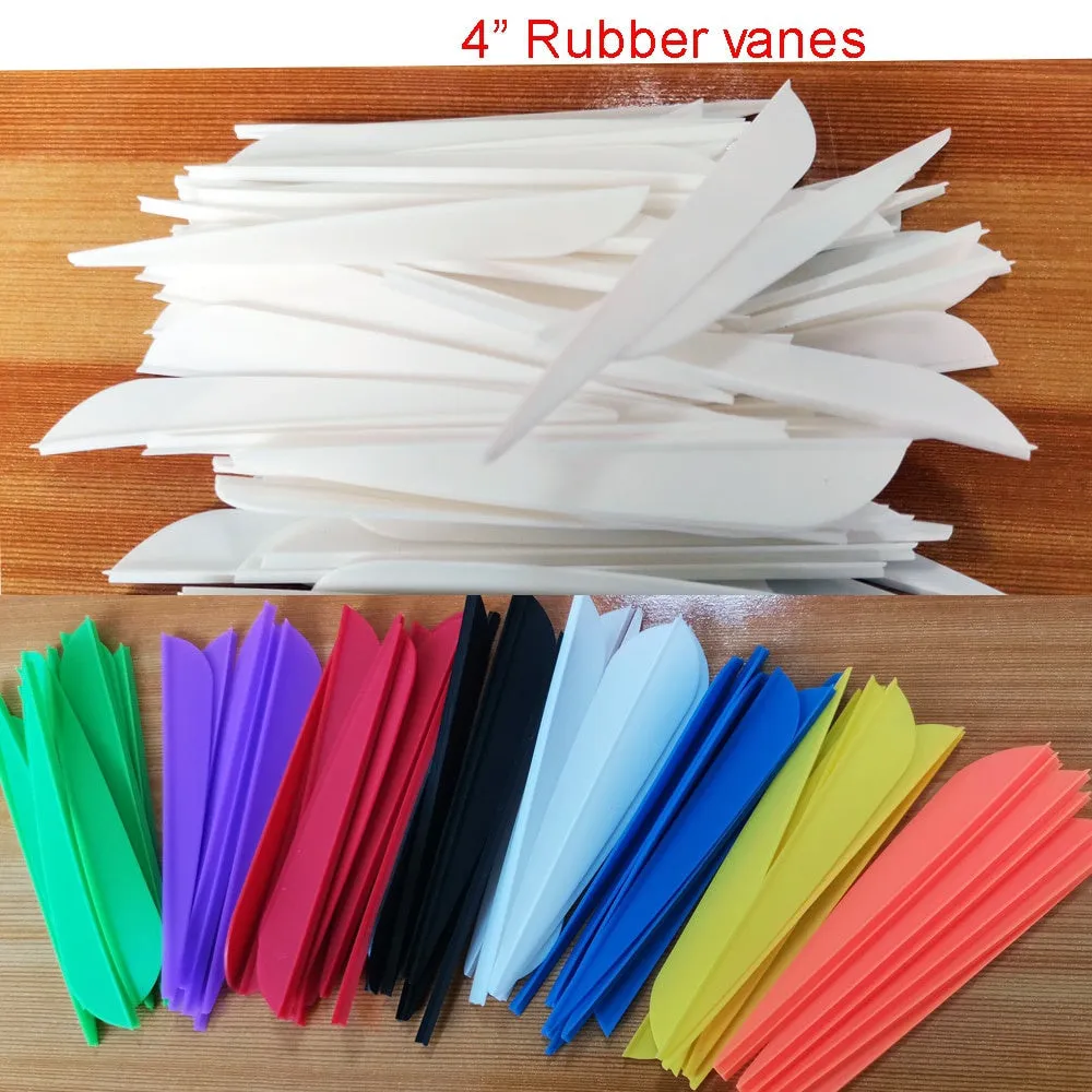 🎯4inch 100pcs Archery Arrow Feather Vanes