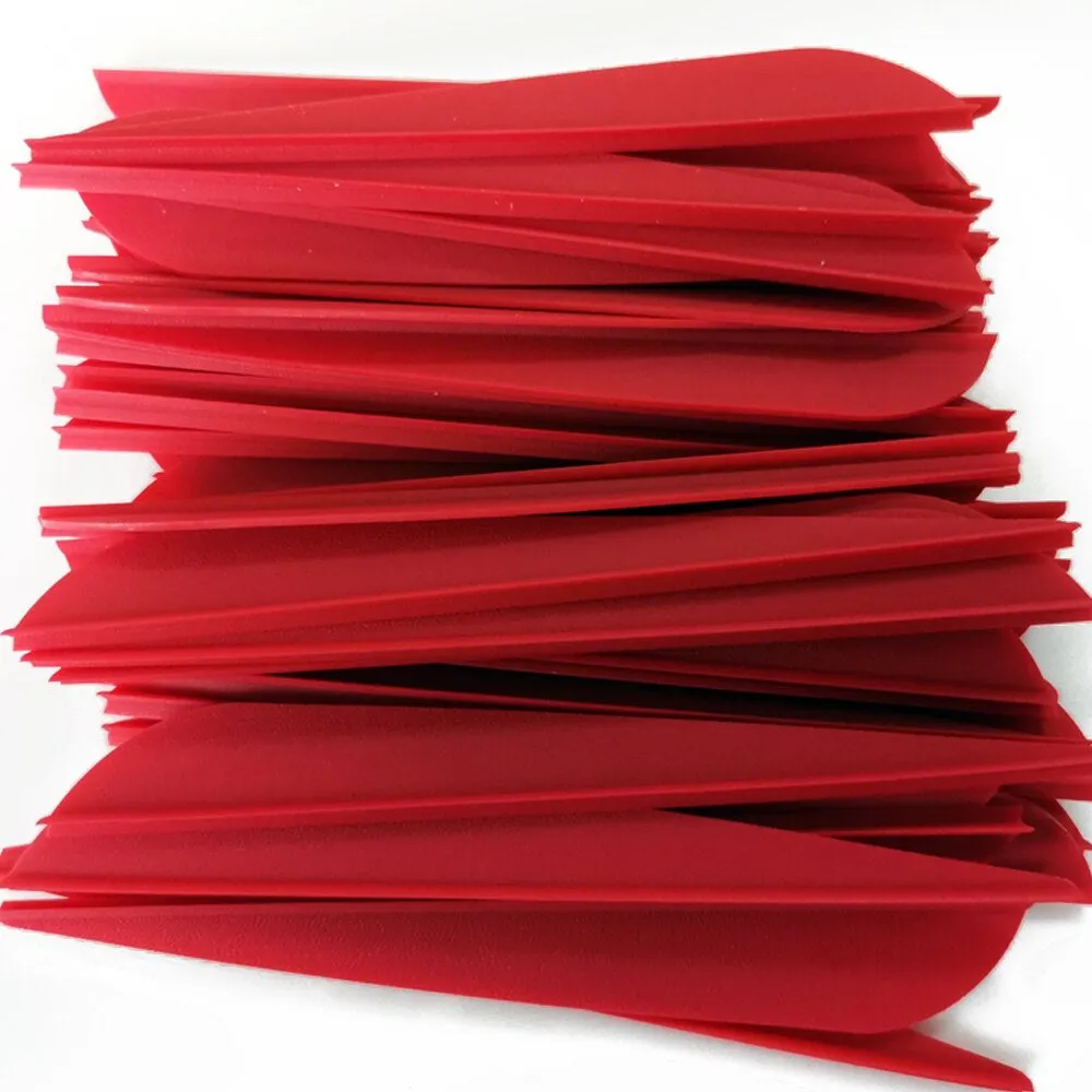 🎯4inch 100pcs Archery Arrow Feather Vanes