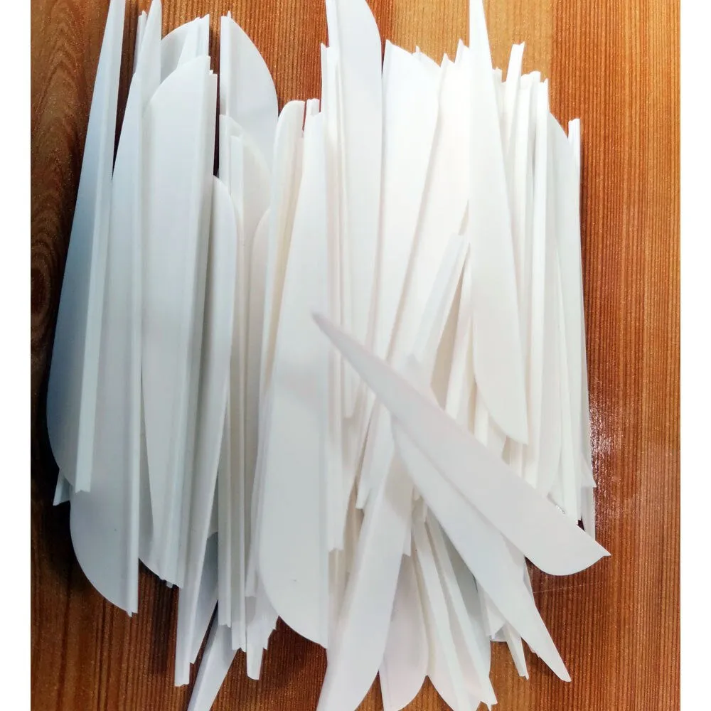 🎯4inch 100pcs Archery Arrow Feather Vanes