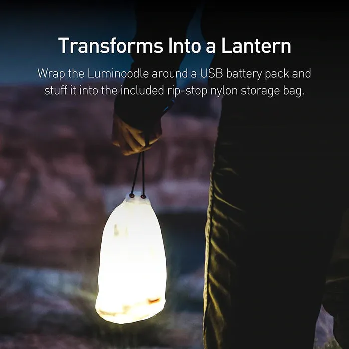 5 Feet Portable USB LED Rope Light and Lantern