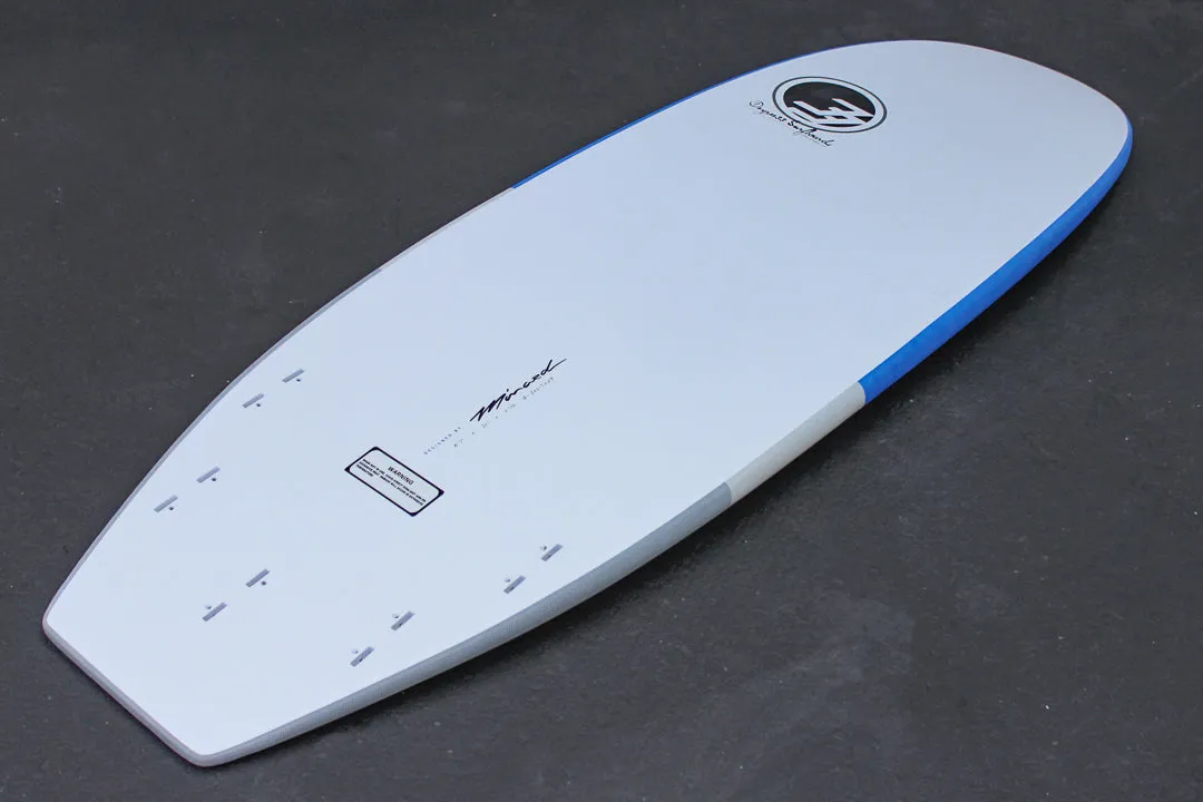5'7 Cloud Shortboard Surfboard Blue Dip (Hybrid Epoxy Softtop)