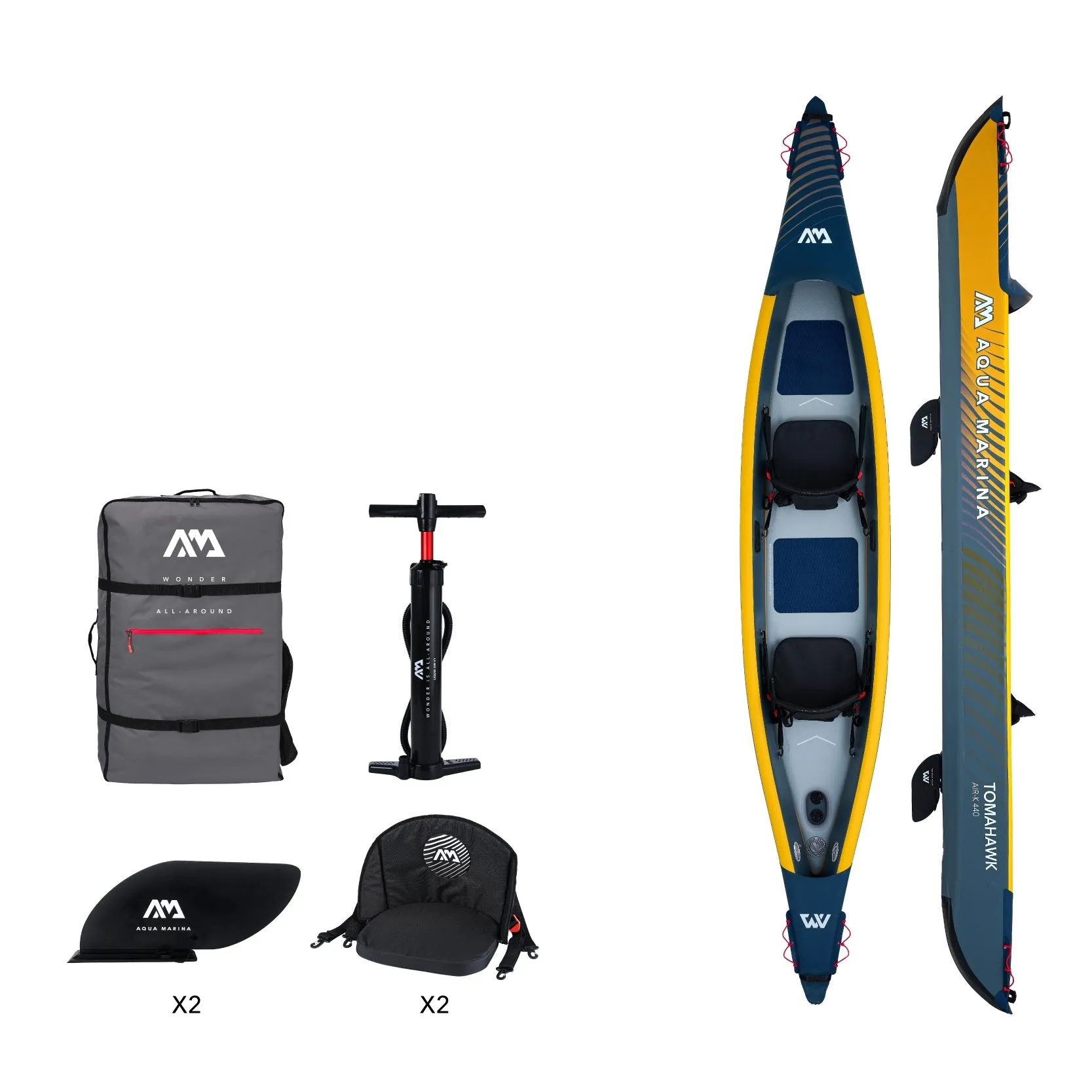 Aqua Marina Tomahawk Inflatable Kayak