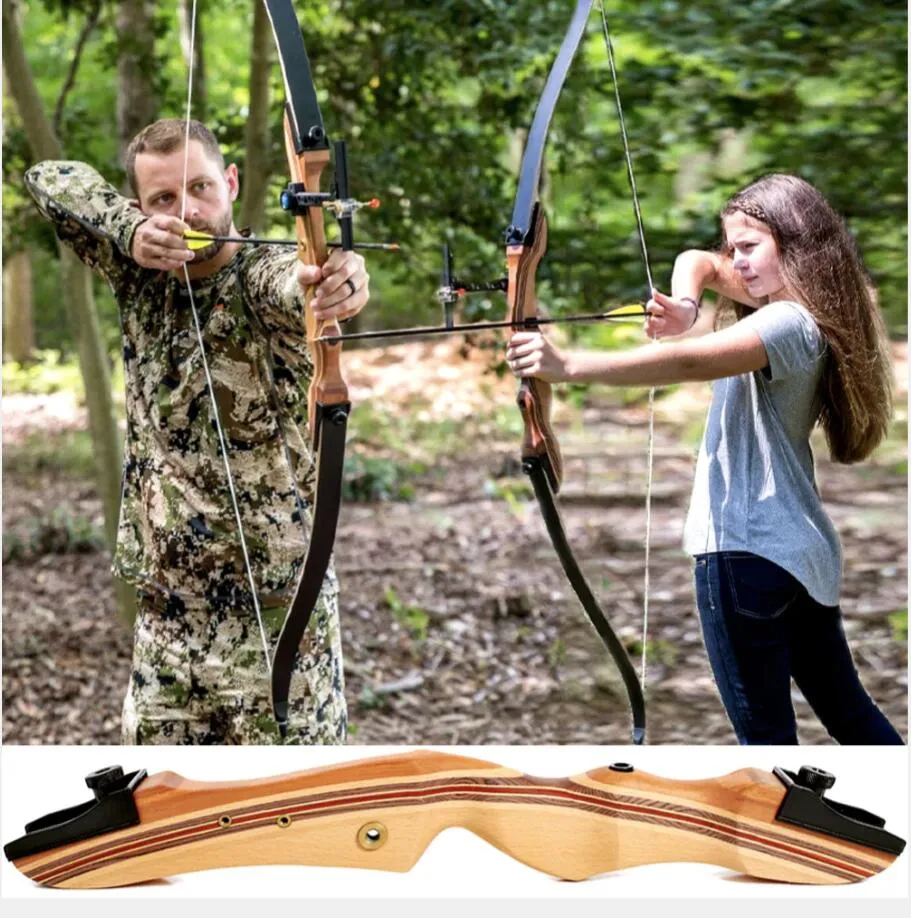 🎯Archery 68'' 54'' 48'' Takedown Recurve Bow 10-20lbs Adult
