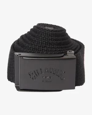 Billabong Men's Cog Scout Webbing Belt Stealth ABYAA00263_STH