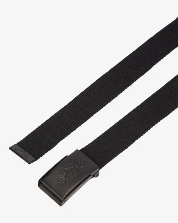 Billabong Men's Cog Scout Webbing Belt Stealth ABYAA00263_STH