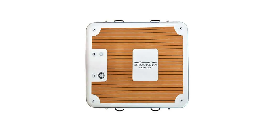 BKC AIRDOCK Inflatable Dock 6, 8, & 10-foot Inflatable Docks w/ Nonslip Deck