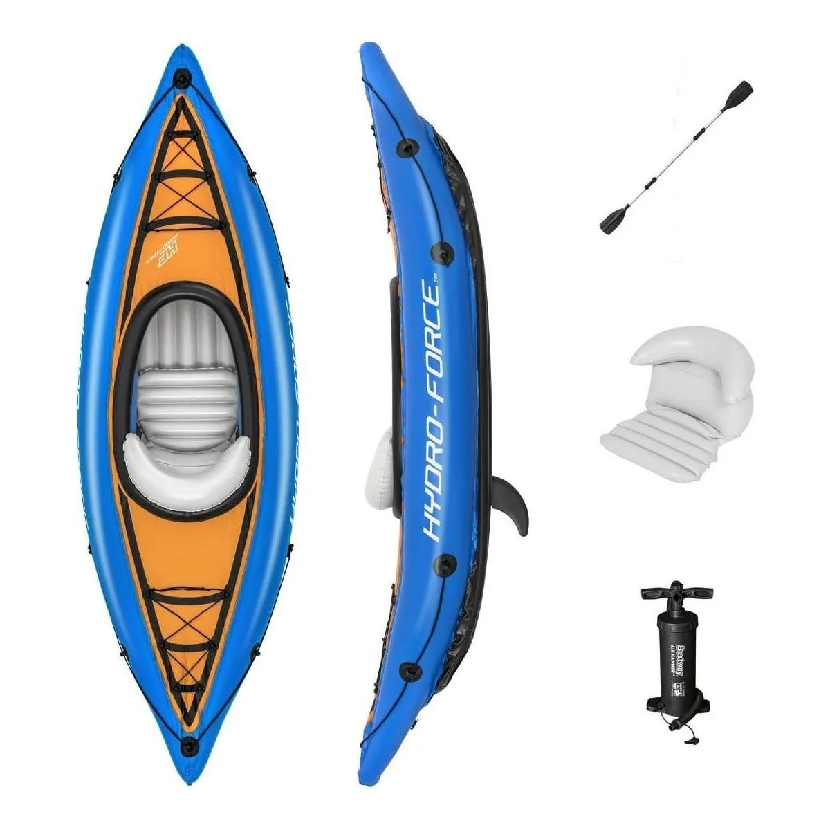 HydroForce Cove Champion Kayak, 1 Person Kit