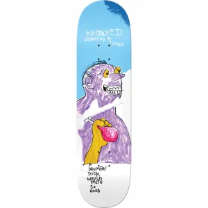 Krooked Cernicky Drumbe Stick Skateboard Deck - 8.25"