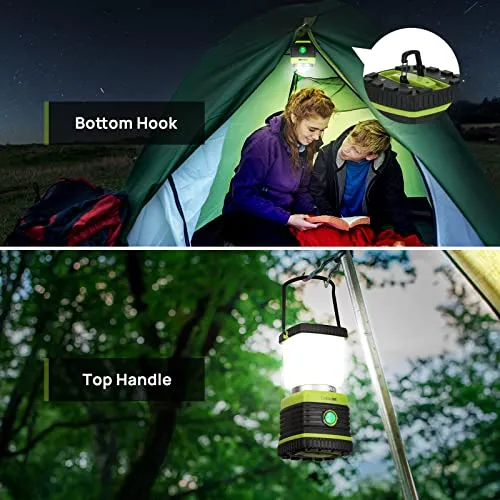 LED Camping Lantern, Consciot Battery Powered Camping Lights