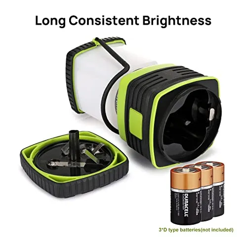 LED Camping Lantern, Consciot Battery Powered Camping Lights