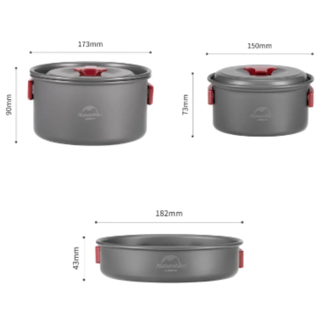 Naturehike Camping Cookware Set