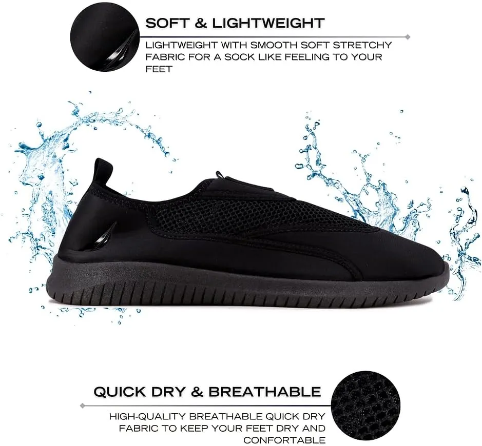 Nautica Women Men Water Shoe Quick Dry Aqua Socks Slip Resistant Comfortable Barefoot Shoes for Beach Swim Surf Pool Boat
