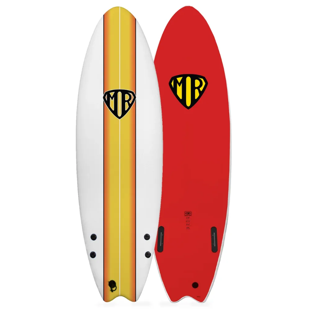 O&E Mr Spray Ezi Rider S-Twin Softboard 6'