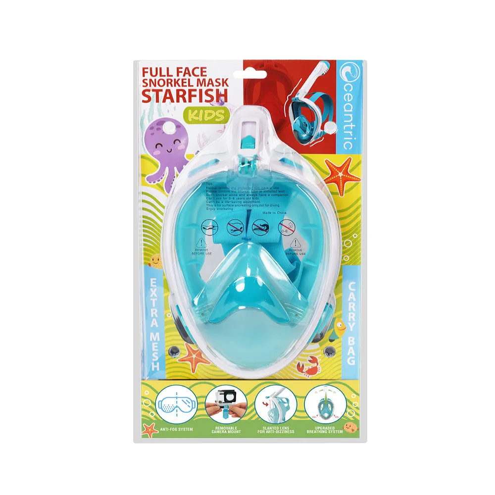 Oceantric Kid's Full Face Snorkeling Mask - Starfish