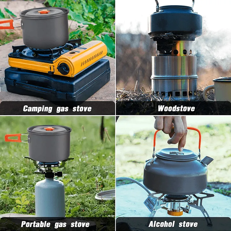 Outdoor Hiking and Picnic 3pcs Cook set JG-41
