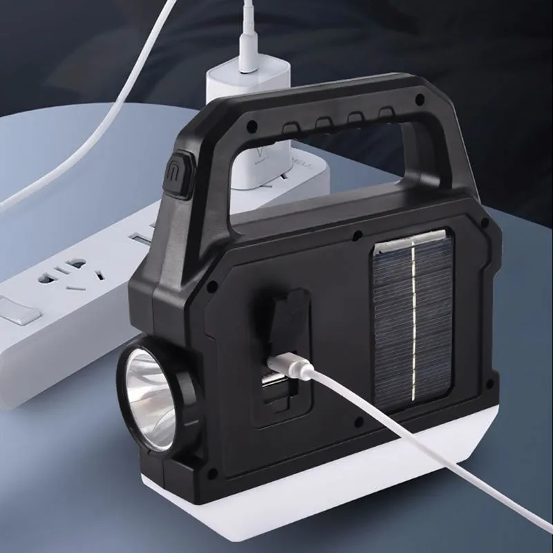 Solar-Powered Lightweight Lantern Hand Light Fa-Xf-528A