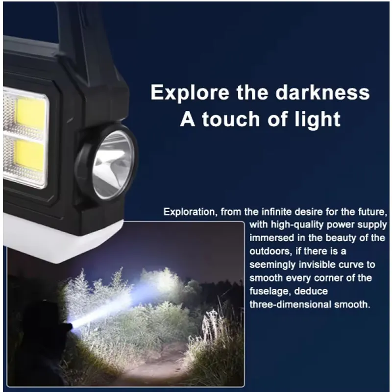 Solar-Powered Lightweight Lantern Hand Light Fa-Xf-528A