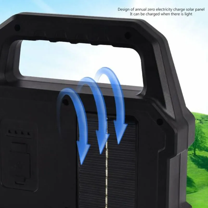 Solar-Powered Lightweight Lantern Hand Light Fa-Xf-528A