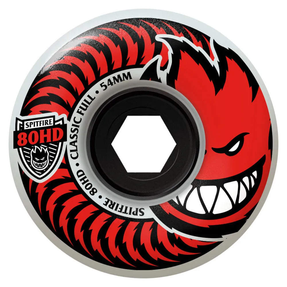 Spitfire - Classic Full Clear 58MM 80HD Skateboard Wheels
