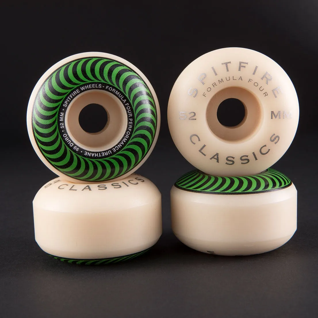 Spitfire - F4 Classics 52MM 99A Skateboard Wheels