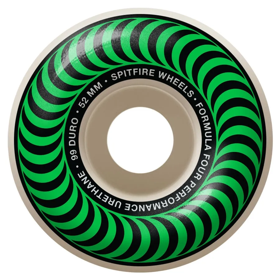 Spitfire - F4 Classics 52MM 99A Skateboard Wheels