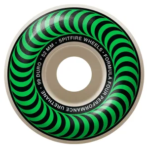 Spitfire - F4 Classics 52MM 99A Skateboard Wheels