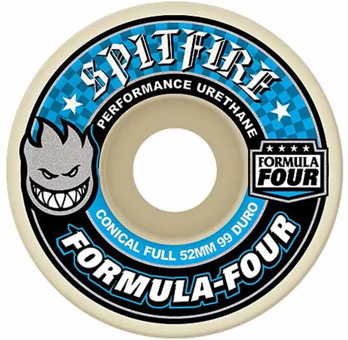Spitfire - F4 Conical Full 53MM 99A Skateboard Wheels