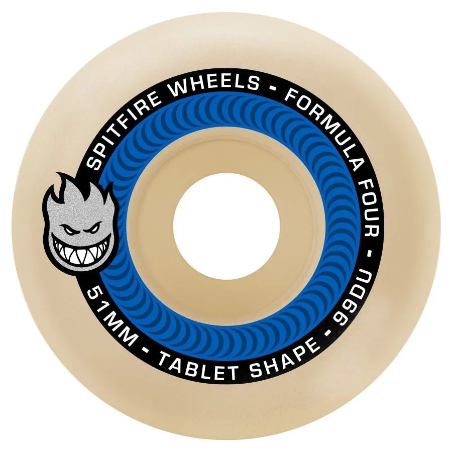 Spitfire - F4 Tablets 53MM 99A Skateboard Wheels