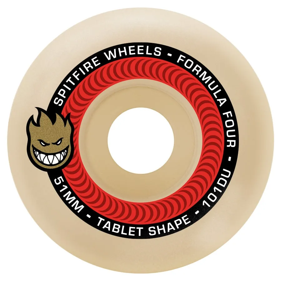 Spitfire - F4 Tablets 55MM 101A Skateboard Wheels