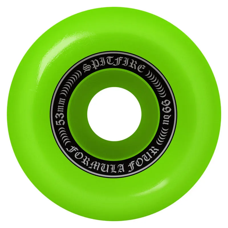 SPITFIRE WHEELS FORMULA FOUR OG CLASSICS 99D GREEN (53MM)