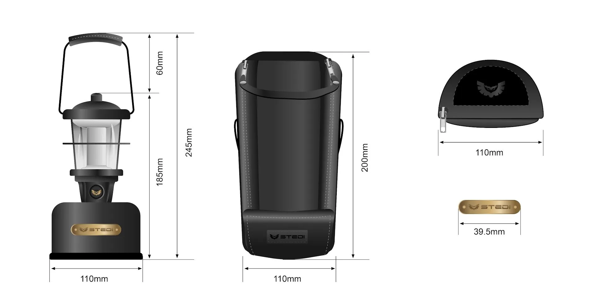 STEDI STELLAR LED CAMPING LANTERN