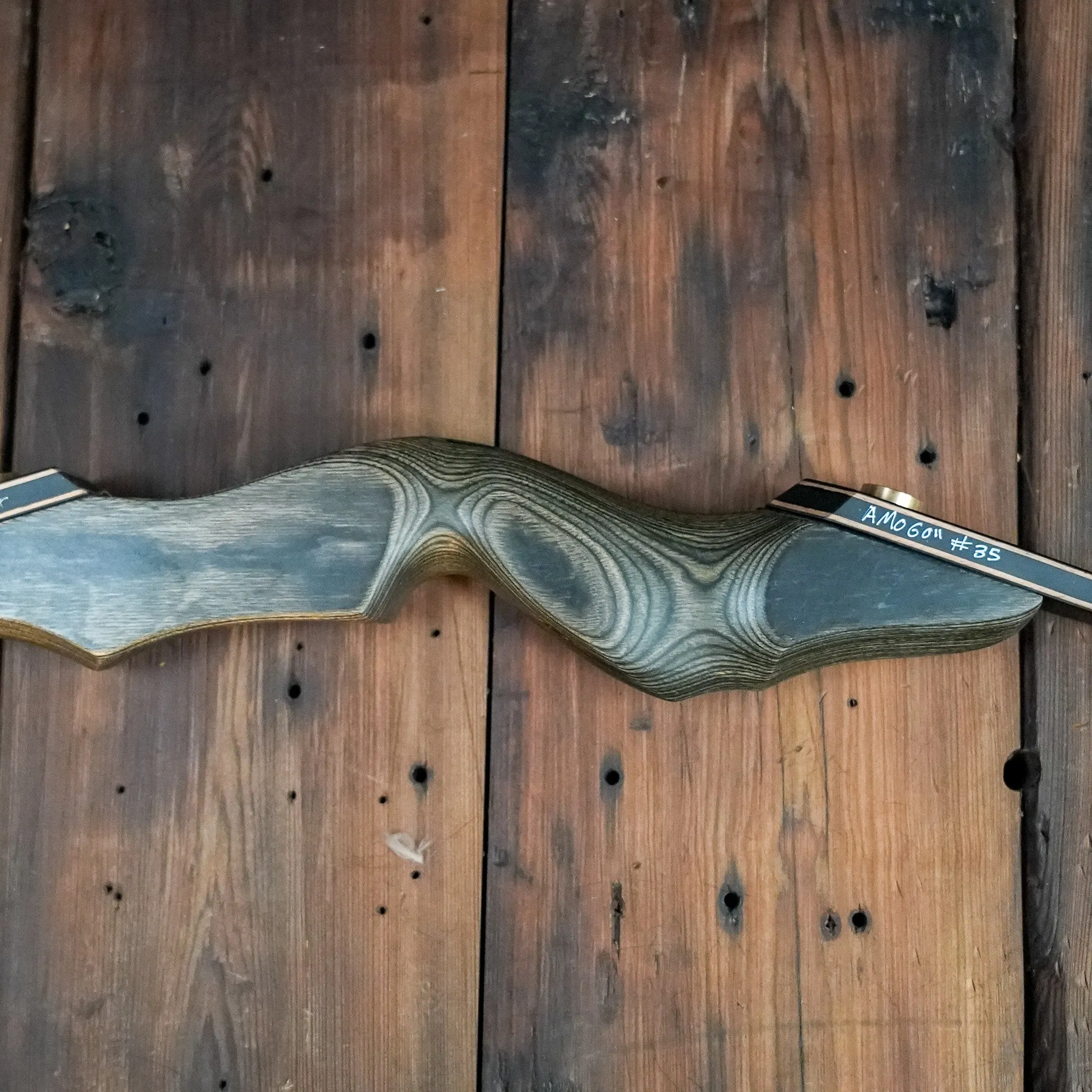 The INSPECTED Black Hunter Recurve Bow - Free Shipping USA Listing