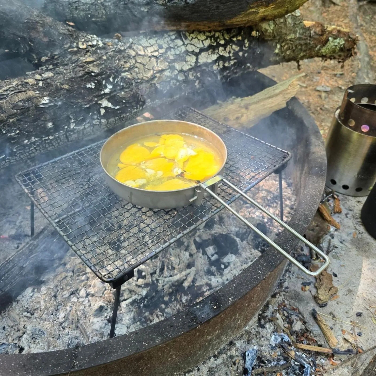 Titanium Camping Cookware Set - 1600ml/54.1 fl oz