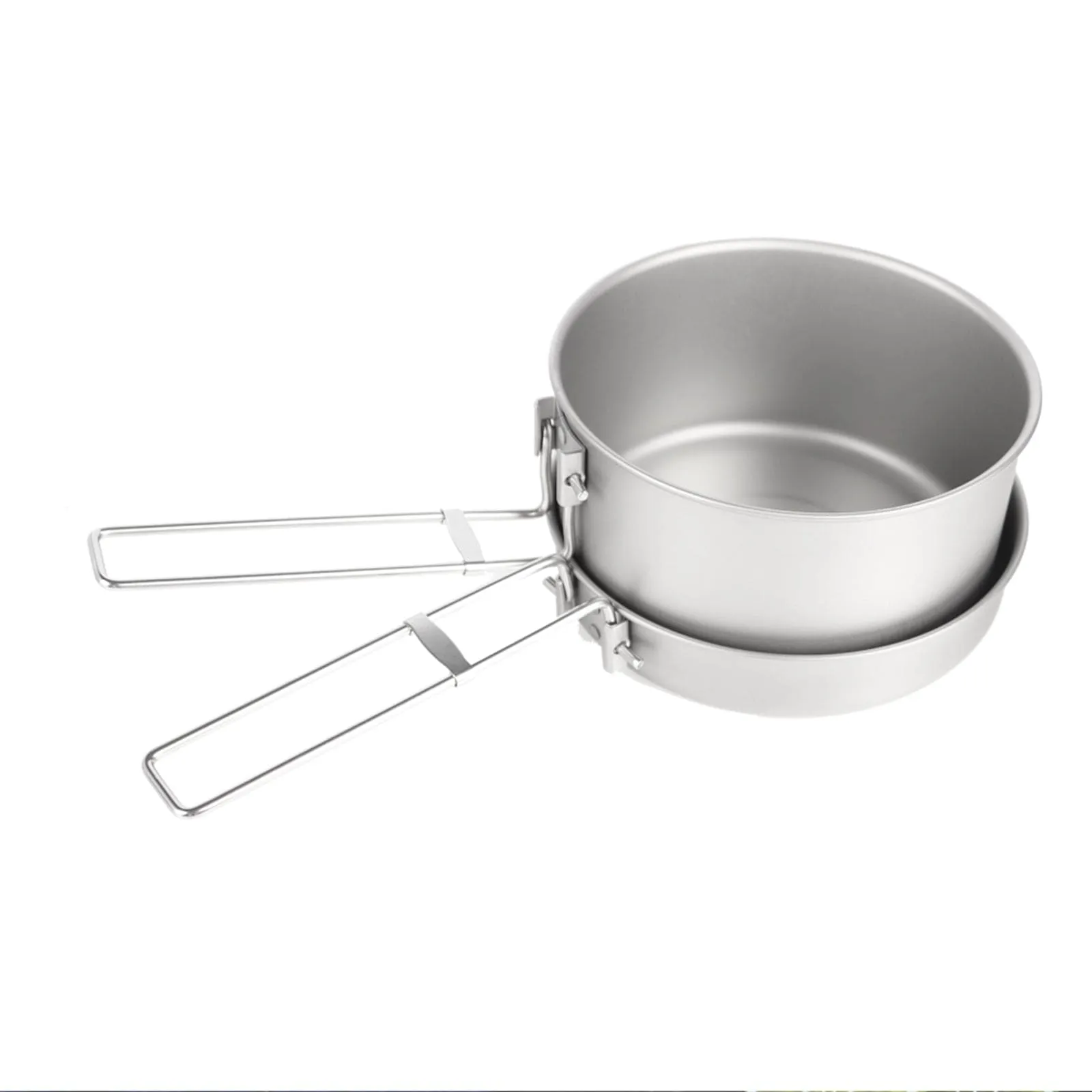 Titanium Camping Cookware Set - 1600ml/54.1 fl oz