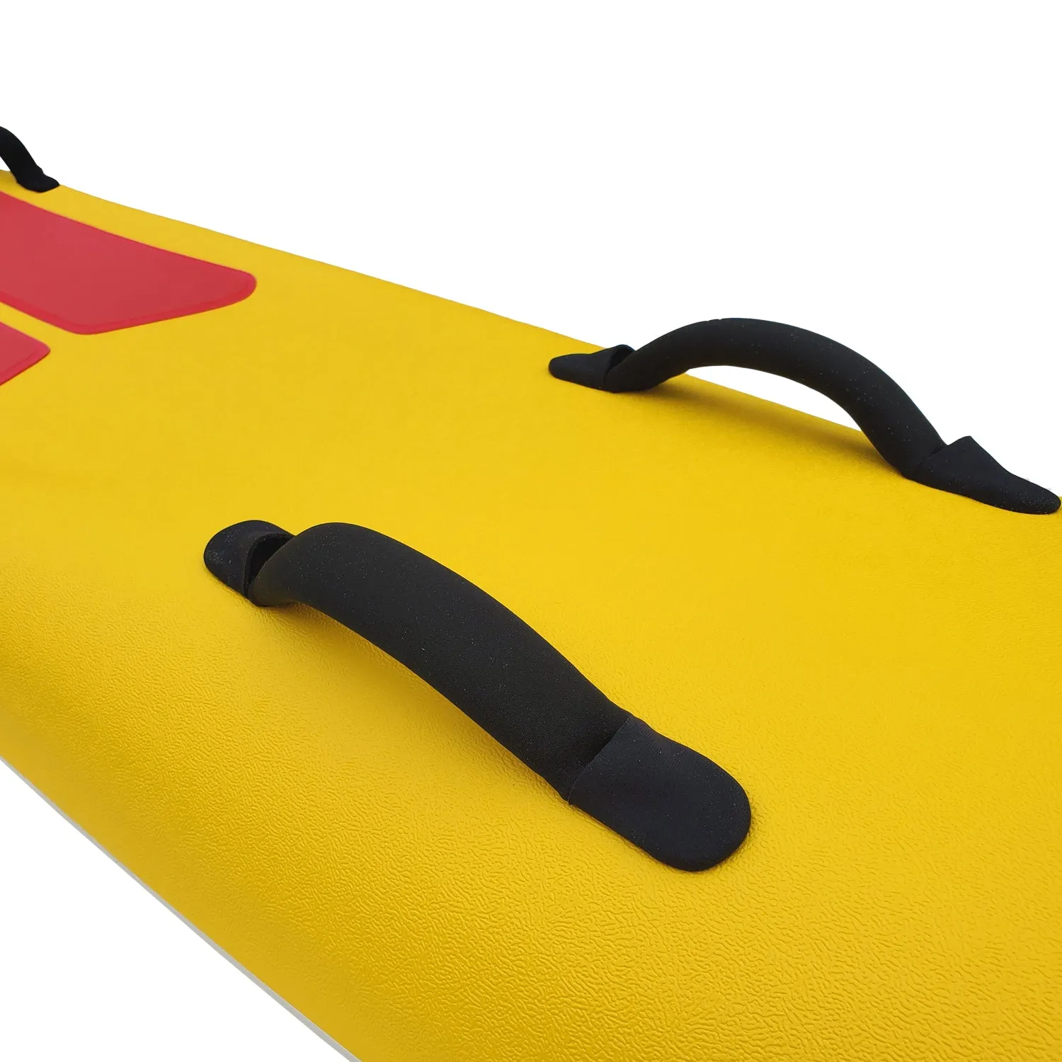 Tribe 10'6" Soft Top  Lifeguard Race Board - Yellow