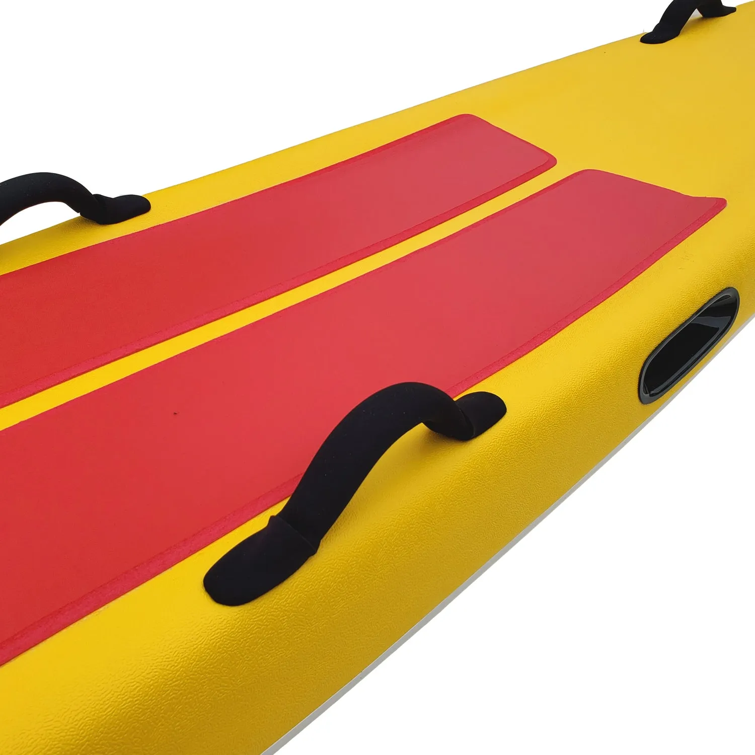 Tribe 10'6" Soft Top  Lifeguard Race Board - Yellow