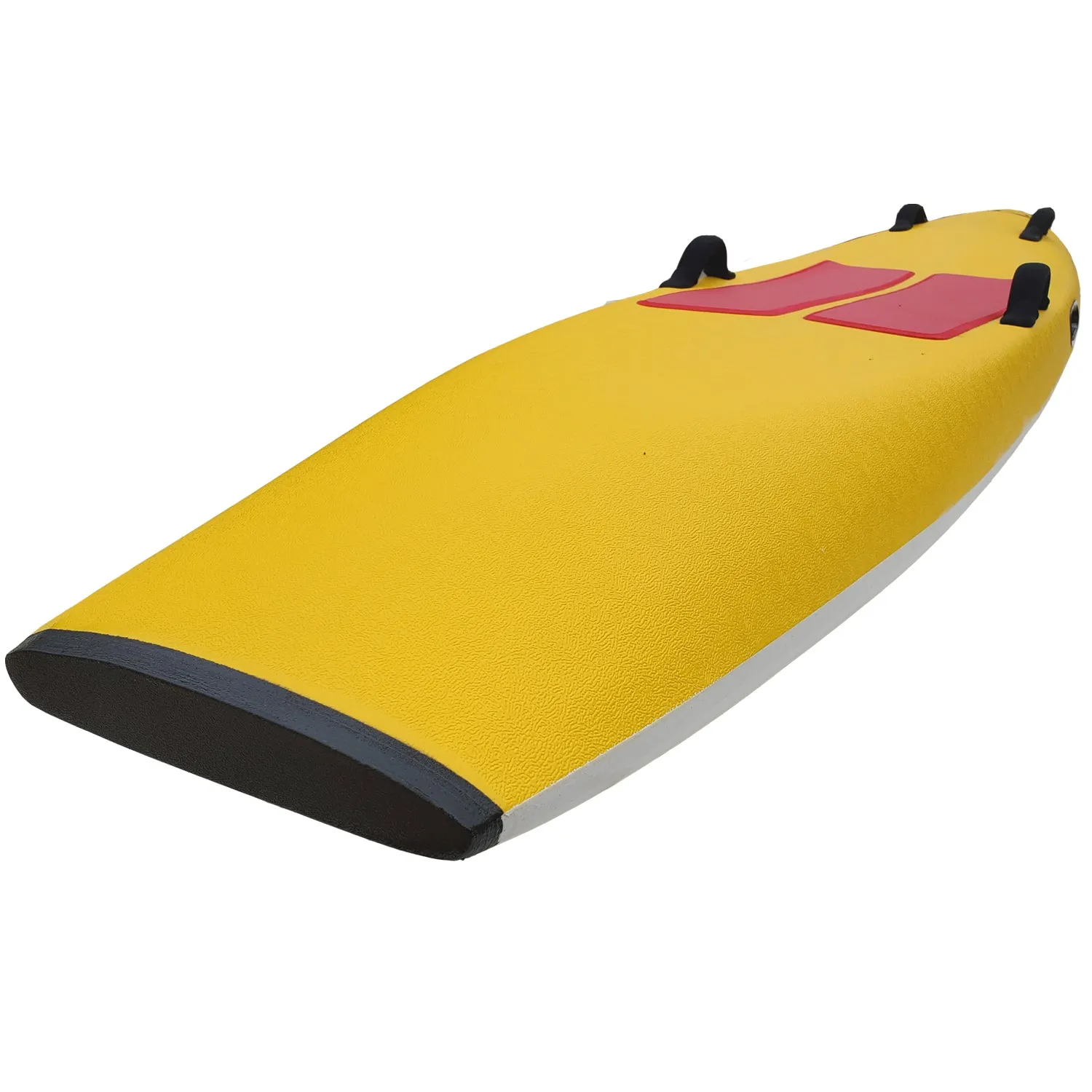 Tribe 10'6" Soft Top  Lifeguard Race Board - Yellow