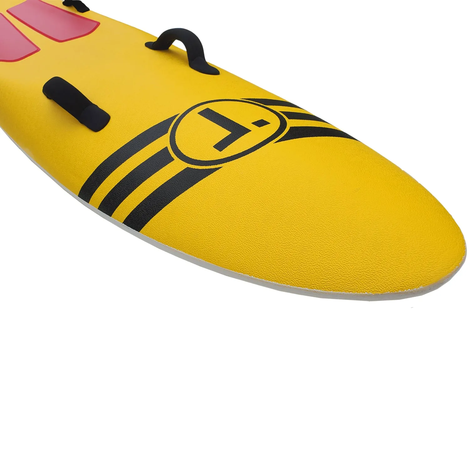 Tribe 8'10" Soft Top  Lifeguard Race Board - Yellow