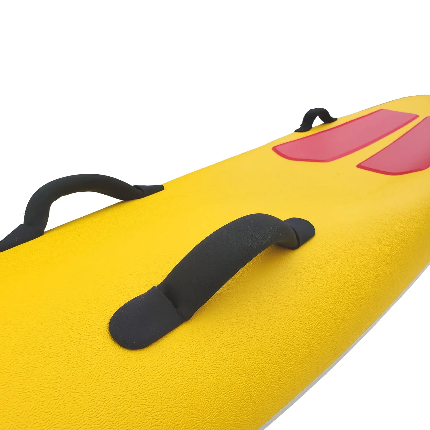 Tribe 8'10" Soft Top  Lifeguard Race Board - Yellow