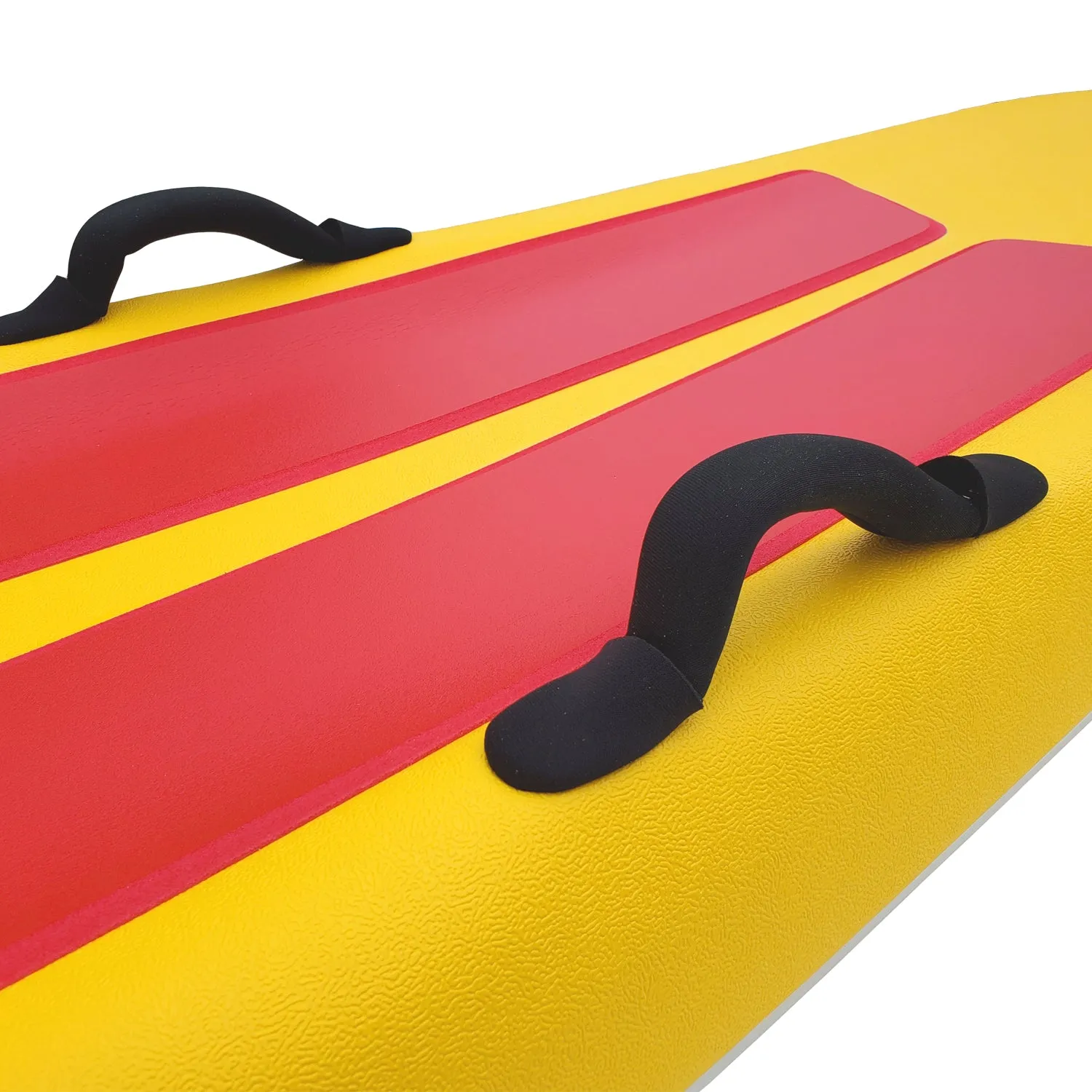 Tribe 8'10" Soft Top  Lifeguard Race Board - Yellow