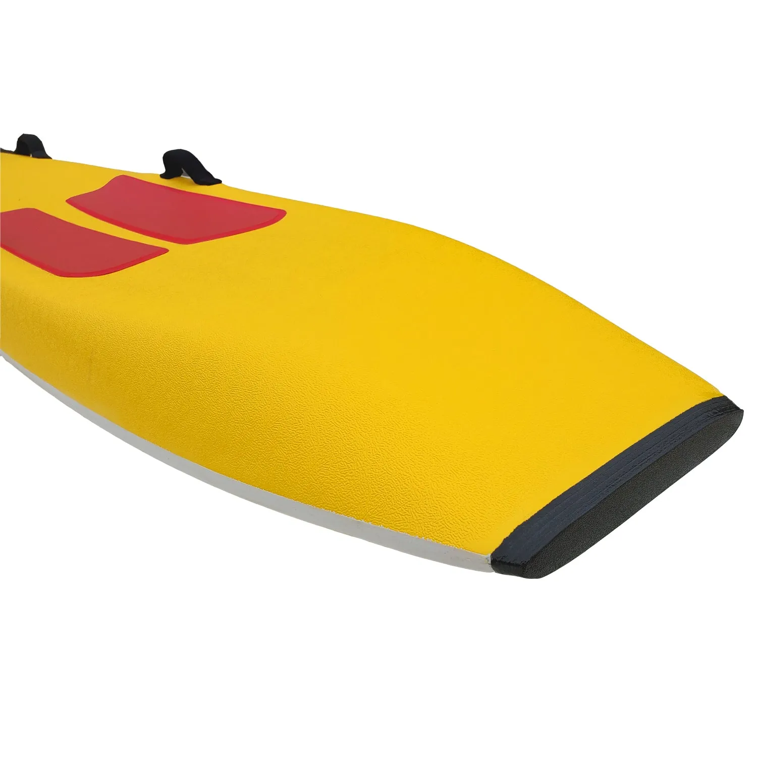 Tribe 8'10" Soft Top  Lifeguard Race Board - Yellow