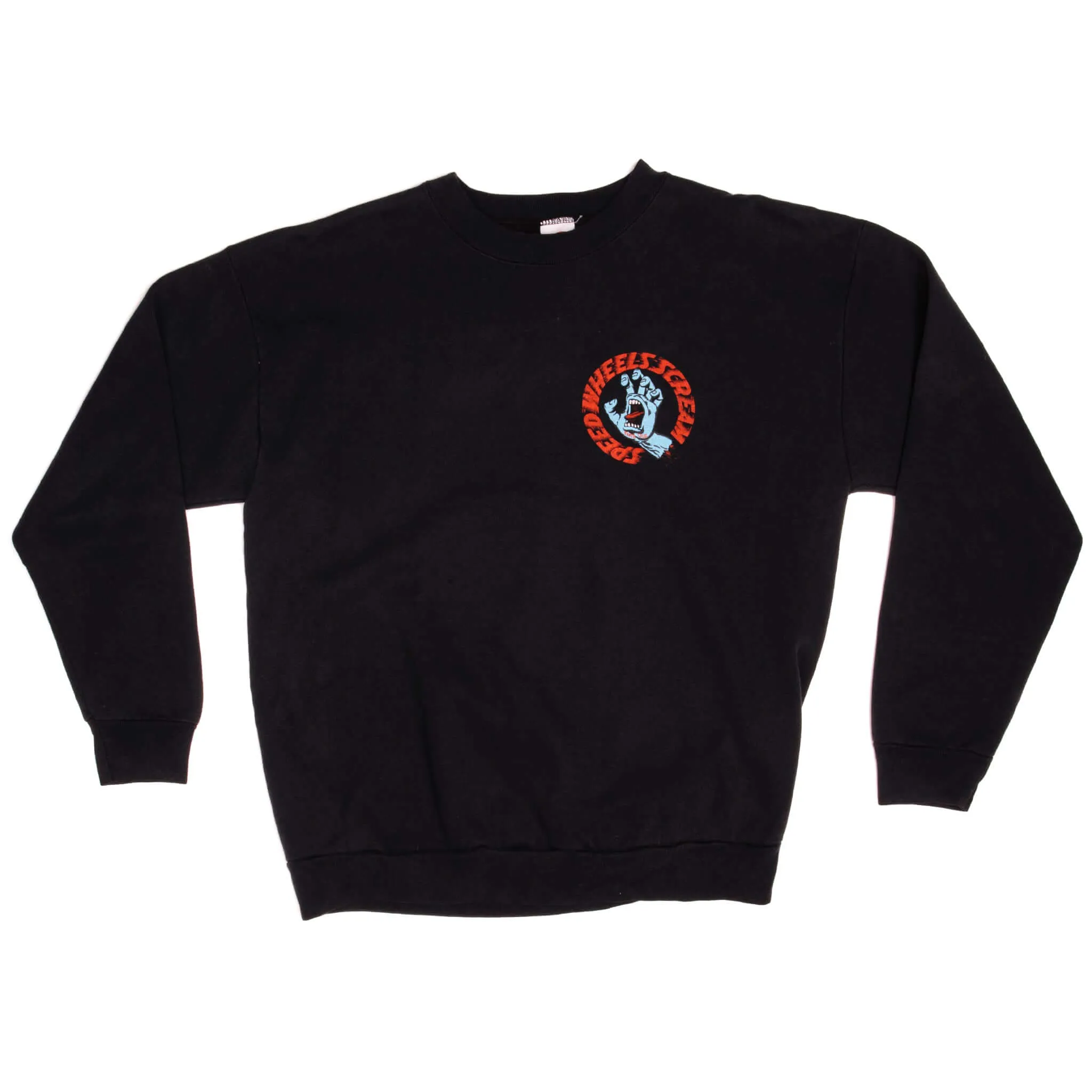 VINTAGE SKATE SANTA CRUZ SWEATSHIRT SIZE LARGE MADE IN USA 1990s